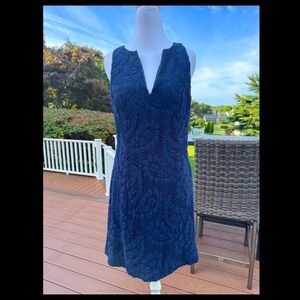 Lilly Pulitzer Navy Lace Dress